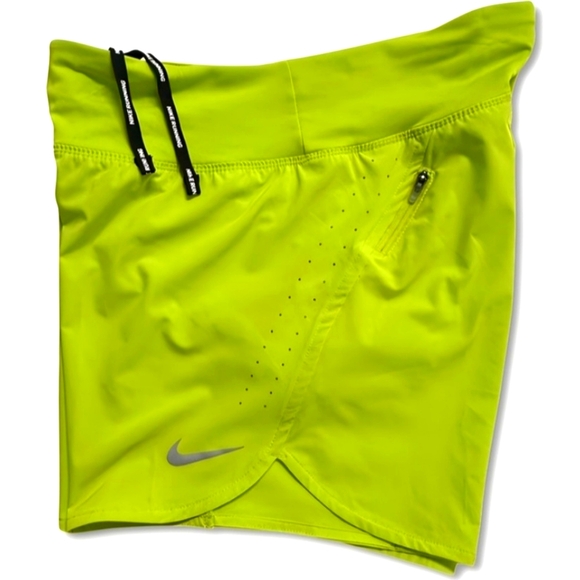 Nike eclipse lime green running shorts small - Picture 5 of 5